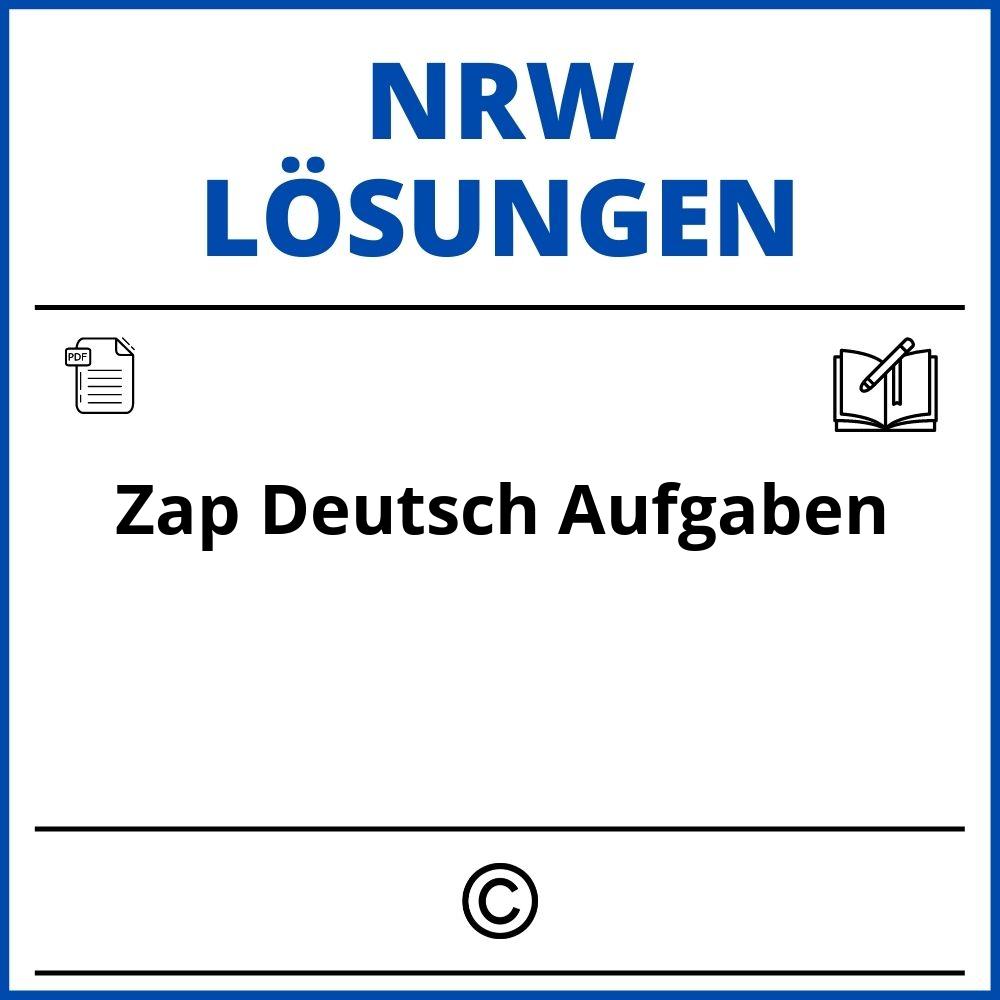 Zap Mathe Aufgaben Mit Lösungen Nrw Gymnasium 2024